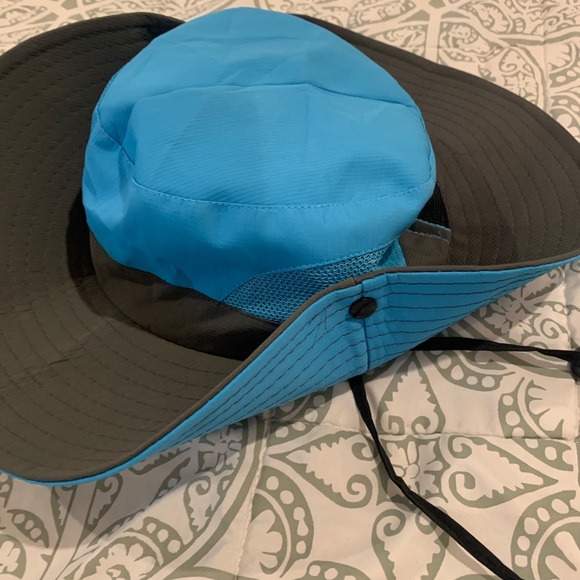 Set of 4 Sun Shade Adjustable SPF Wide Brim hats - Picture 3 of 6